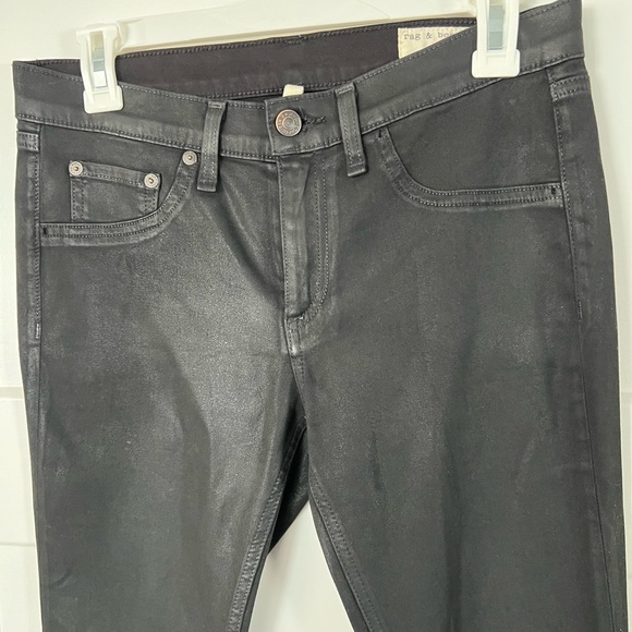 Rag & bone coated skinny jeans - Picture 6 of 11